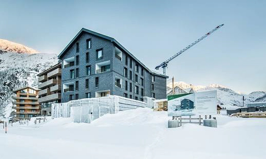 Wohnbauprojekt im schweizerischen Andermatt.