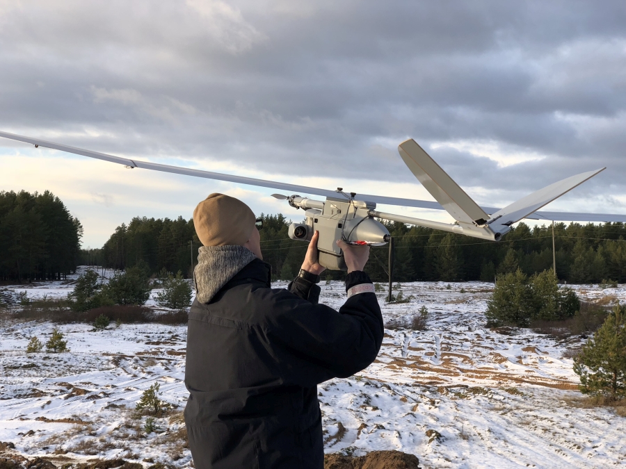 Surveillance drone. Photo credits: CCDCOE