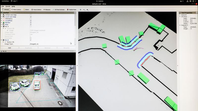 Porsche self-driving