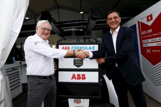 ABB становится официальным партнером команды TAG Heuer Porsche Formula E.