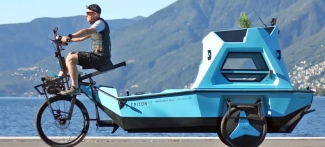 Z-Triton amphibisches Camper-Trike.